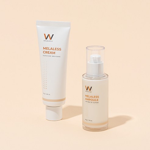완벽한 피부 밝힘을 선사하는 원진이펙트 미백 화이트닝 멜라리스 앰플