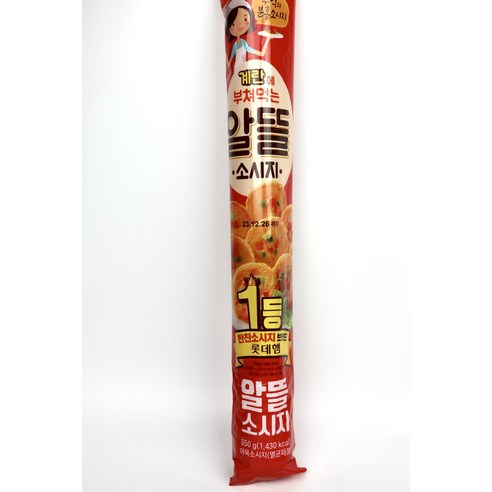 [롯데햄] 롯데 추억의 분홍 알뜰 소세지 650g x 10개