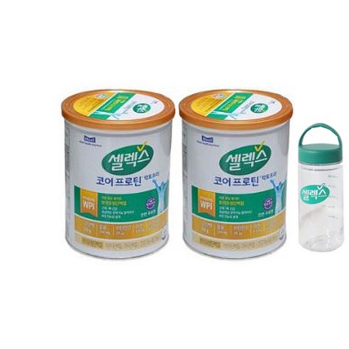 매일유업 셀렉스 코어 프로틴 락토프리 304g 2통 + 텀블러(350ml) 포함
