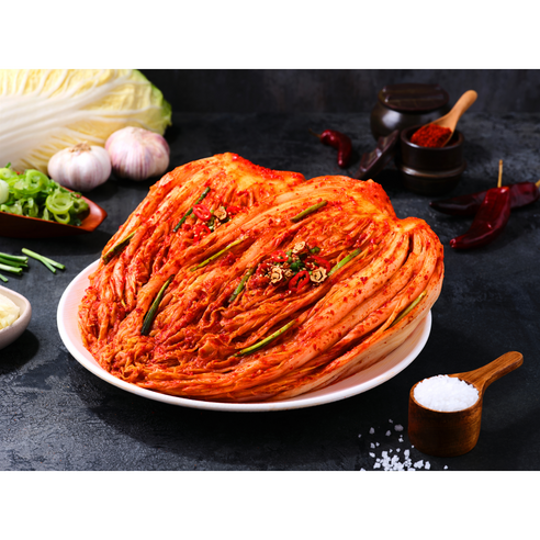 신선함이 넘치는 건강한 맛의 봉화 청량산 포기 생김치