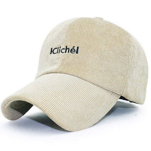 베이직엠 남여공용 볼캡 골덴 Cliche