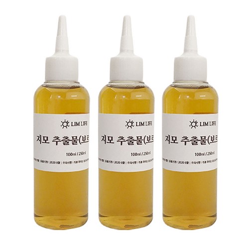 림라이프 지모추출물(보르피린) 100ml, 3개