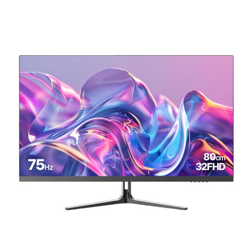 스카이뷰 FHD 32인치 IPS 모니터 75Hz 게이밍 베젤리스 광시야각 사무용 컴퓨터모니터 CCTV모니터, 무결점, 80cm