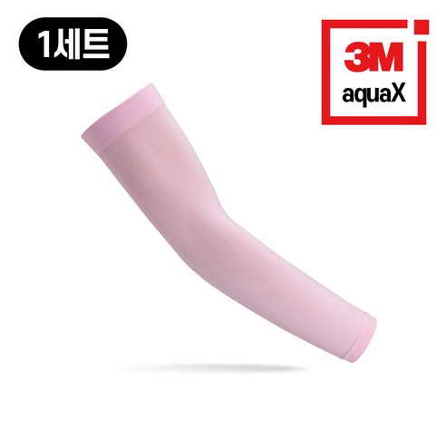 3M 쿨토시 자외선 차단 팔토시, 일반형 핑크, 1세트