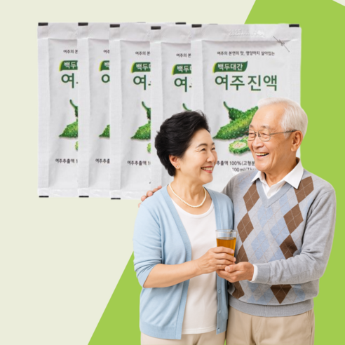 백두대간 여주즙 진액, 60개, 100ml