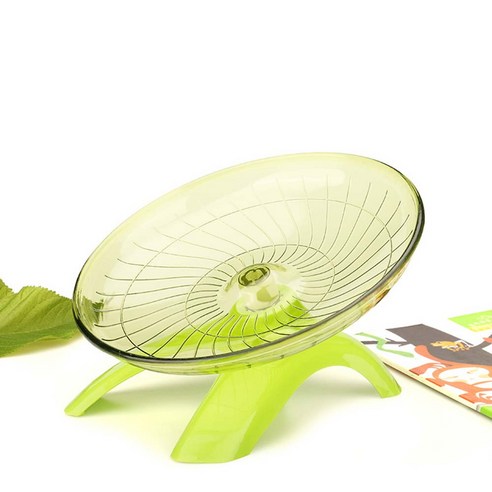 카르노 햄스터용 스마트 크리스탈 휠 쳇바퀴 18cm, 라이트그린, 1개
