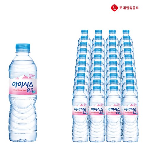 아이시스 8.0 생수, 40개, 500ml