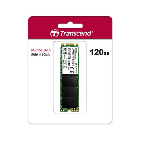 트랜센드 MTS820S M.2 SATA 2280 120GB TLC 파인인포