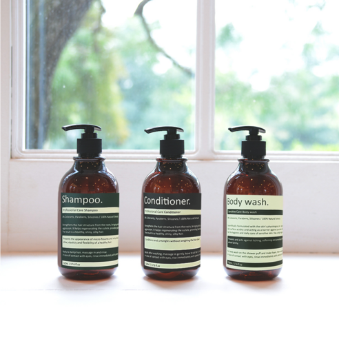 호텔욕실디스펜서 3종 세트 욕실 인테리어 /샴푸통 린스통 바디워시통(라벨선택 가능), 샴푸, 컨디셔너, 바디워시, 1개