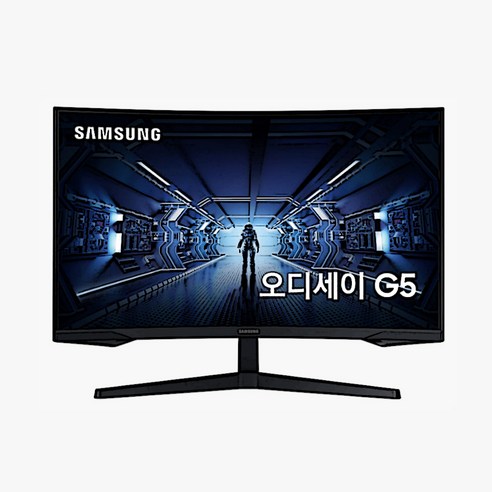 [삼성] 오디세이 G5 게이밍 모니터 80cm(QHD 커브드) LC32G55TQBKXKR