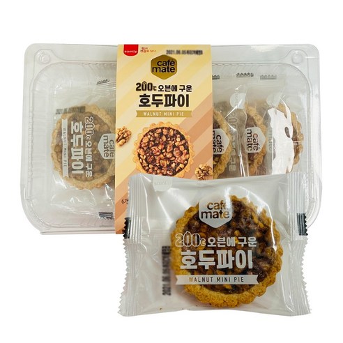 삼립 오븐에 구운 호두파이 40g, 10개