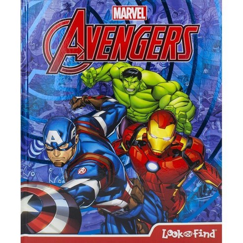 Look and Find Marvel Avengers, Pi Kids