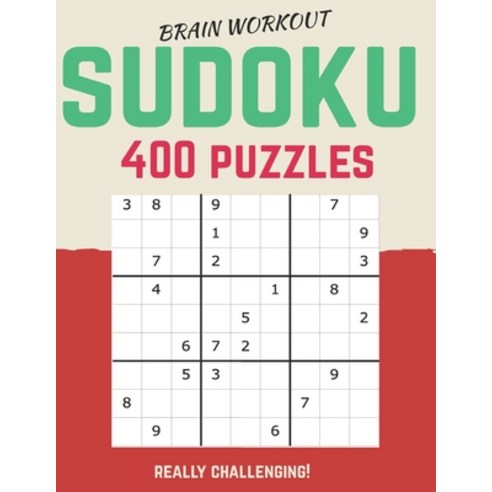 Sudoku 400 Puzzles Really Challenging!: Large Print - 1 Sudoku Per Page - Solutions are Included - -... Paperback, Independently Published, English, 9798596750911