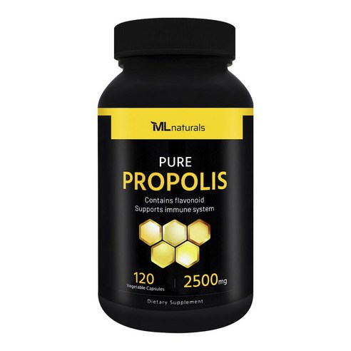 마이라이프내추럴스 퓨어 프로폴리스 2500mg 베지터블 캡슐, 1개, 120정