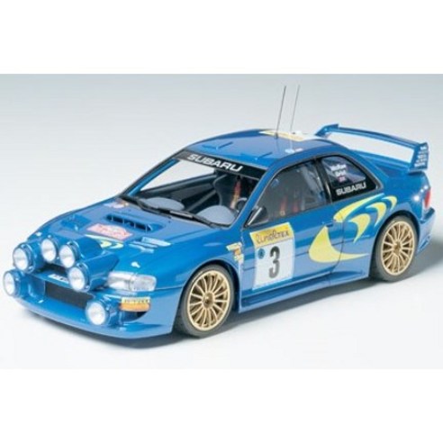 타미야 1/24 Subaru Impreza WRC 1998 Monte Carlo 프라모델 자동차 24199, 1개