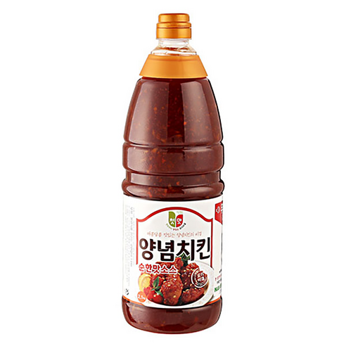 청우식품 양념치킨 순한맛 소스, 2.1kg, 1개 
장/소스/드레싱/식초