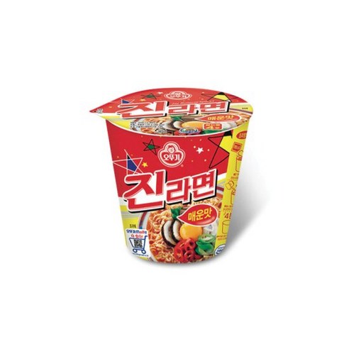 오뚜기 진라면매운맛 65g x6개입, 6개