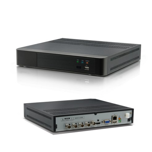 HD-SDI 디지털 4채널 녹화기 국내 개발 생산 풀HD 200만 화소 4채널 DVR 스마트폰 QR코드로 간편 보기 지원, 1개