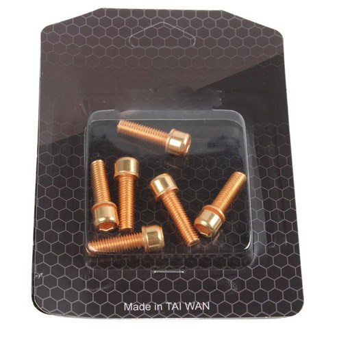 산악 자전거 스템 M5X18Mm 볼트 산악 자전거 스템 나사 6 개/대, 02호