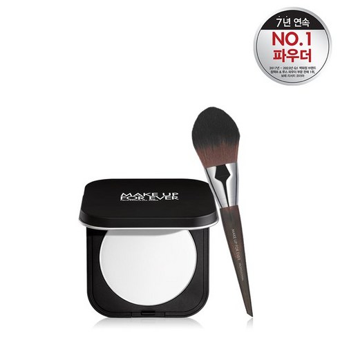 [백화점] 메이크업포에버 UHD 프레스드 파우더 6.2g 전용 브러쉬 2종 528188, 프레스드 파우더 128 브러쉬 세트
