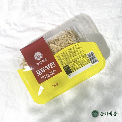농가식품 국내생산 포두부면 건두부면 진공 당일생산 NON-GMO, 1kg, 1개
