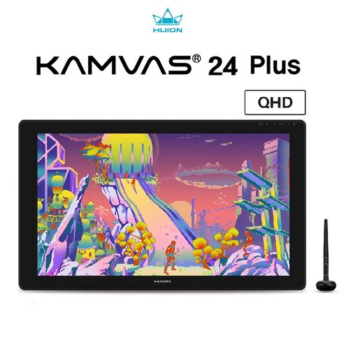 휴이온 KAMVAS 24 PLUS (2.5K) 24인치 QHD액정타블렛, Black 갤럭시s24 Best Top5