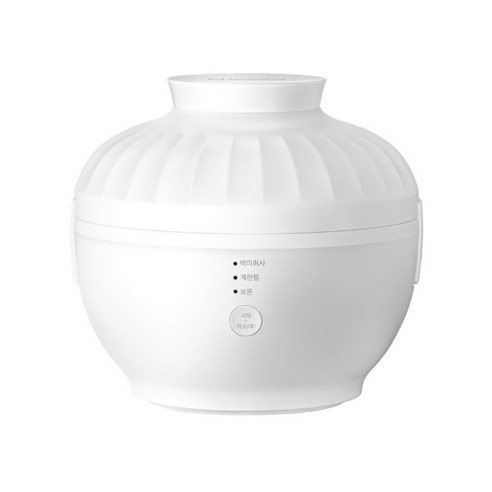 갓 지은 밥맛, 당신의 식탁을 풍요롭게! 쿠쿠 소담 밥솥 CR-0155MW