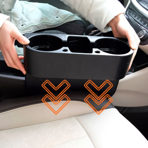 후후모먼트 차량용 사이드포켓 컵홀더 거치대, 블랙, 1개 팔걸이컵홀더 후후모먼트 차량용 사이드포켓 컵홀더 거치대, 블랙, 1개 팔걸이컵홀더