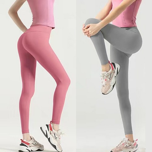 럭키맘 V업 요가 필라테스 레깅스 2개