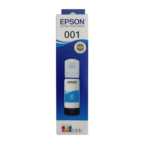 엡손 001 정품 무한잉크 T03Y100 T03Y200 T03Y300 T03Y400, T03Y200 파랑/정품, 1개