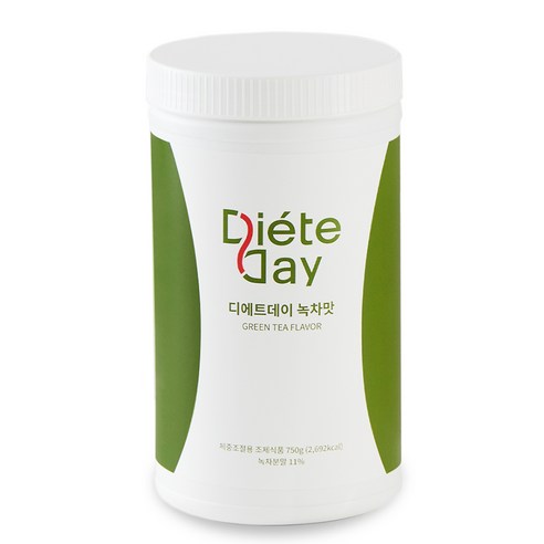 디에트데이 다이어트 단백질 쉐이크 녹차맛, 750g, 1통, 750g