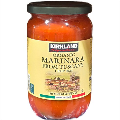 커클랜드 유기농 마리나라 소스: 정통 이탈리아의 풍미를 식탁으로 마리나라소스