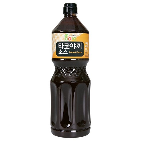 바로소스 타코야끼소스 2kg 1BOX(8EA) 타코야키 문어빵 대용량, 8개