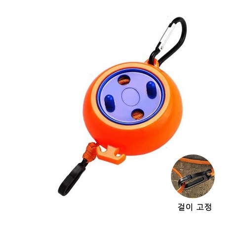 빨래줄 릴 줄 빨래 릴 건조대 빨랫 여행용 베란다 와이어 걸이 휴대용 캠핑용 세트, 3개, 오렌지-베이직타입