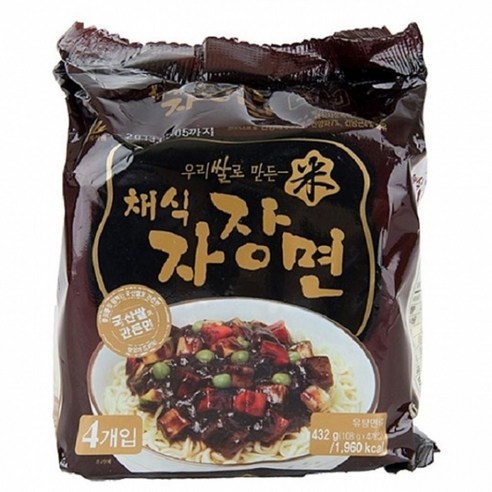 우리쌀 채식자장면105g 24봉