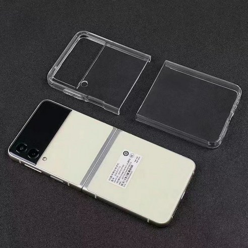 For Samsung Galaxy Z Flip 3 5G Case Clear Transparent Folding Ultra Thin Shockproof Back Cover