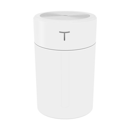 decdeal 360ml USB 음소거 가습기 크리 에이 티브 휴대용 미니 통합 데스크탑, 화이트