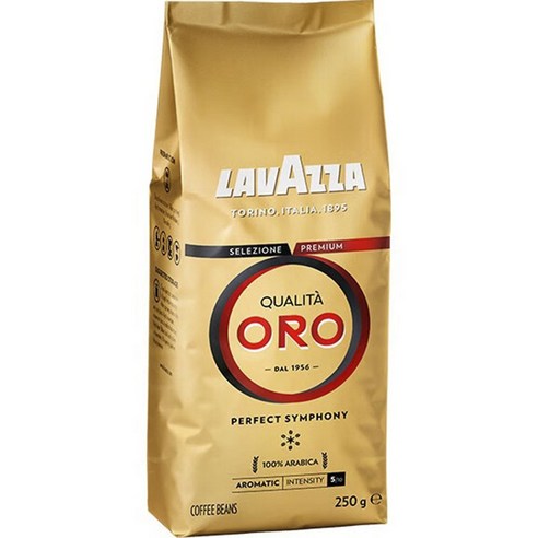 라바짜 퀄리타 ORO 홀빈 커피, 250g, 1개, 홀빈(분쇄안함)