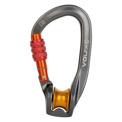 풀리 Carabiner 암벽 등반 기어 캠핑 베어링 등반 액세서리 잠금 등산 안전 버클 D-링 Karabiner, 빨리 끊다, 알루미늄 합금강