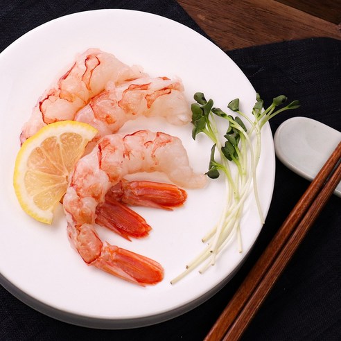 신선함이 보장된 최고 품질의 홍새우회
