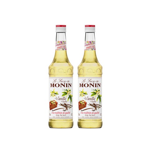 모닌 바닐라 시럽, 250ml, 2개