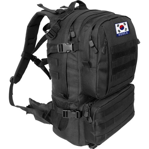 어택존 더블 전술 밀리터리 백팩 45L 군인 배낭 가방