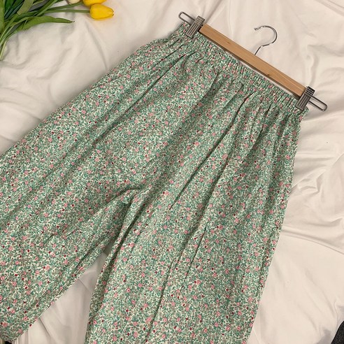 우드피카 패턴 파자마