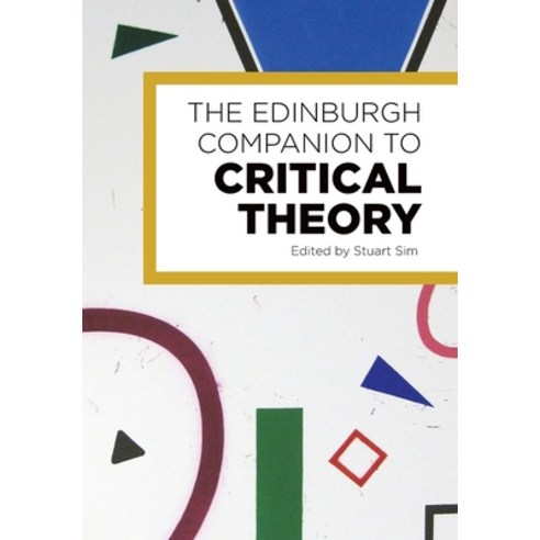 (영문도서) The Edinburgh Companion to Critical Theory Paperback, Edinburgh University Press, English, 9781399508841