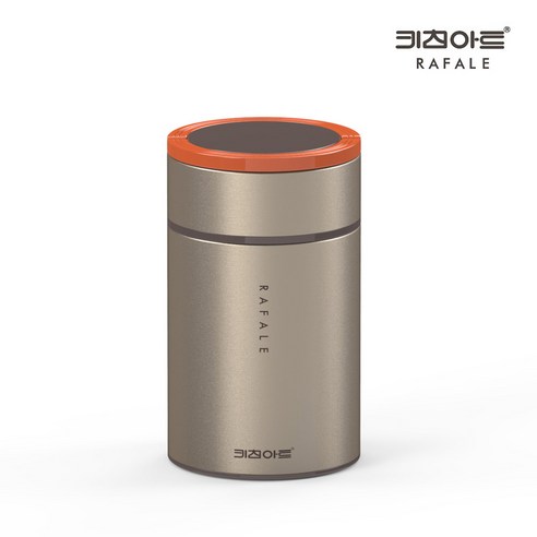 키친아트 라팔 골드메탈 죽통 800ml_보온 스텐 진공도시락 국통