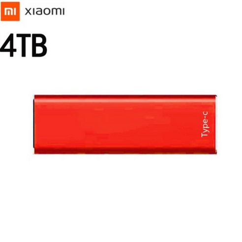 3.0 USB 메모리 3.2 드라이브 대용량 C타입 귀여운 Xiaomi-오리지널 SSD 1 테라바이트 2 500GB 30 4 8 외장 하드 Usb 3.1 모바일 솔리드 스테이트 노, 6TB Sliver