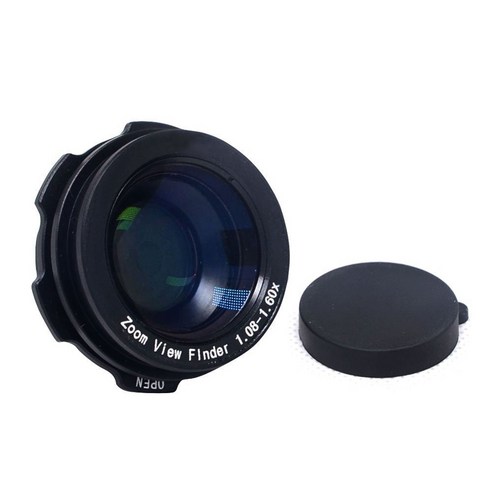 Exanko Canon Nikon Pentax Sony Olympus Fujifilm Samsang Sigma Minoltaz Dslr 카메라 용 1.08x-1.6x 줌 뷰 파인더 접안 돋보기, 검정