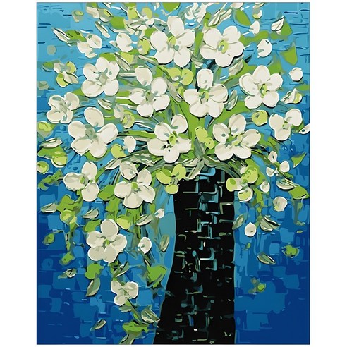 아이러브페인팅 DIY 명화그리기 40 x 50 cm, 아네모네블루, 1개