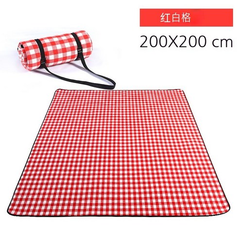 MEIISEO캠핑 매트 야외 휴대용 담요 접는 캠핑 매트 담요 두꺼운 방수 캠핑 매트, 02-200