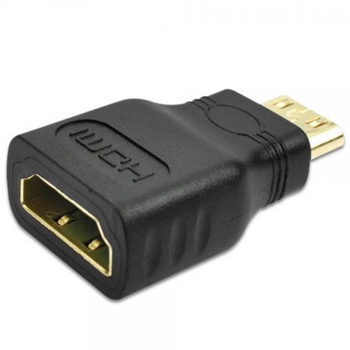 티테크 HDMI(F) to Mini HDMI(M) 미니 변환젠더 T-HDMIG-AFCM, 1개